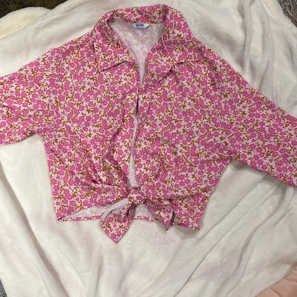 Unworn blossom tie blouse - Picture 2 of 2